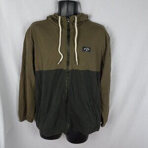 Billabong Men Full Zip Hoodie Sweater Size M